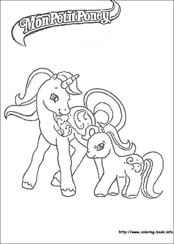 My Little Pony coloring picture