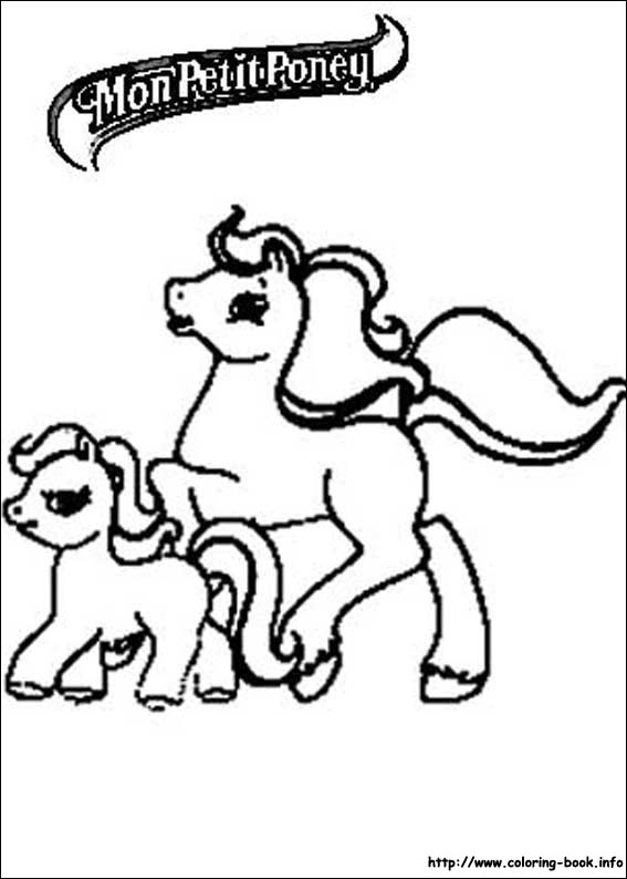 My Little Pony coloring picture