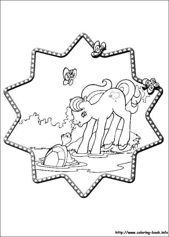 My Little Pony coloring picture