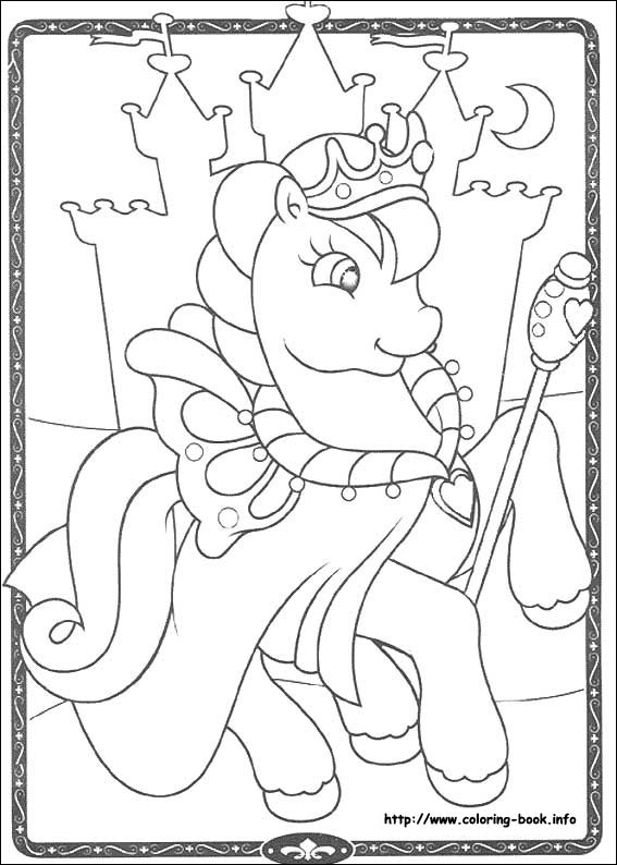 My Little Pony coloring picture