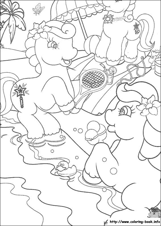 My Little Pony coloring picture