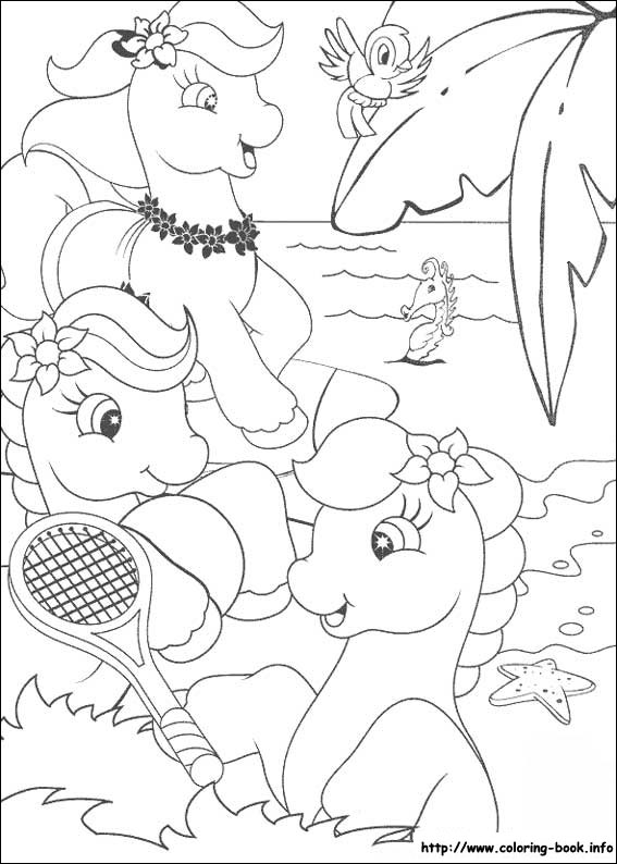 My Little Pony coloring picture
