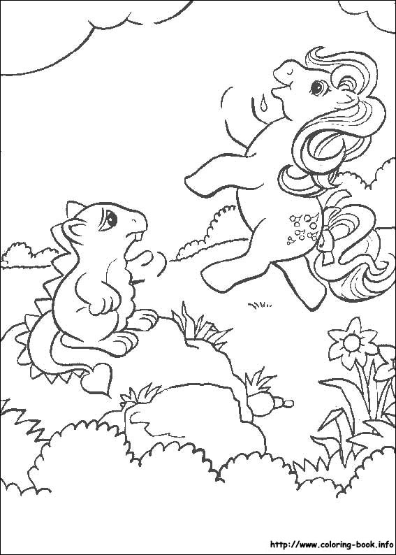 My Little Pony coloring picture