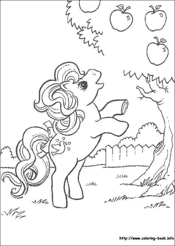 My Little Pony coloring picture