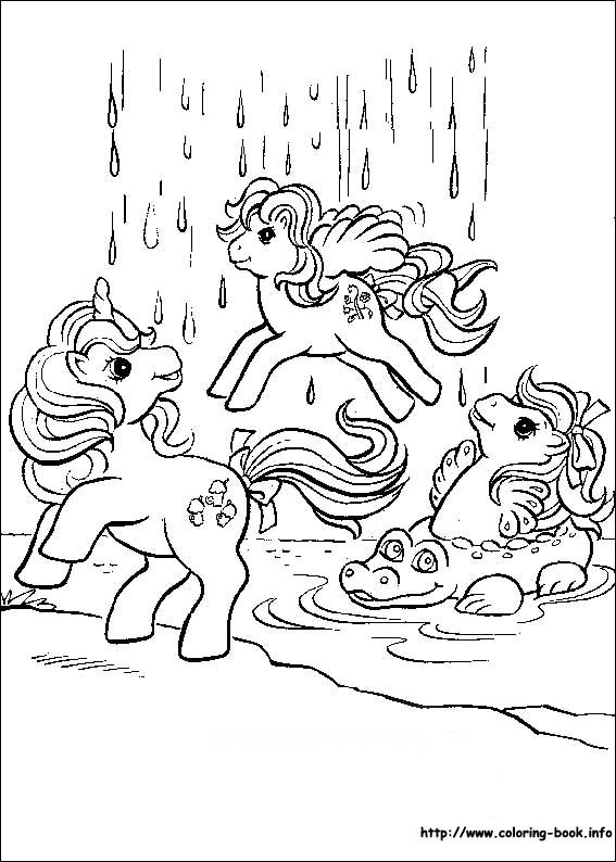 My Little Pony coloring picture