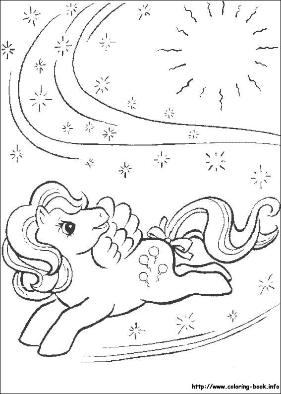 My Little Pony coloring picture