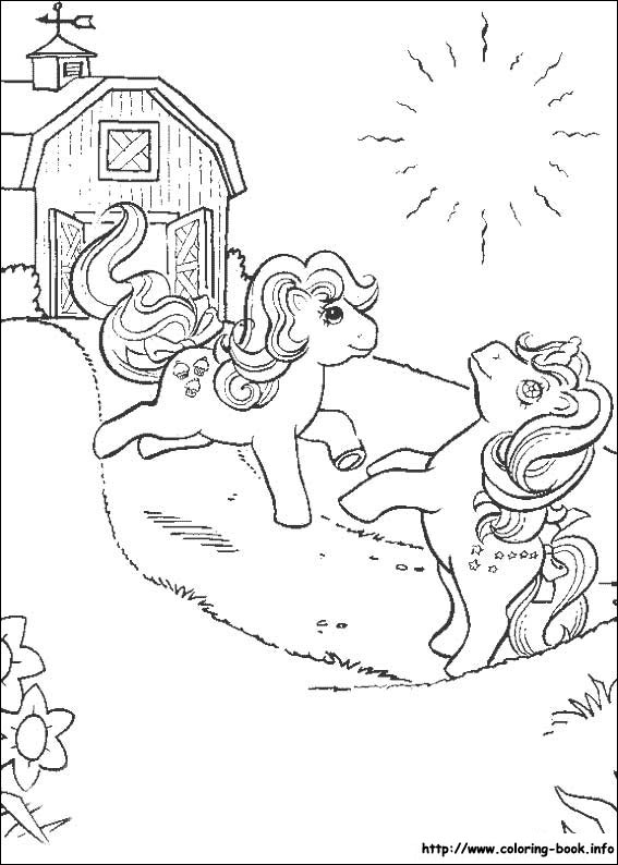 My Little Pony coloring picture