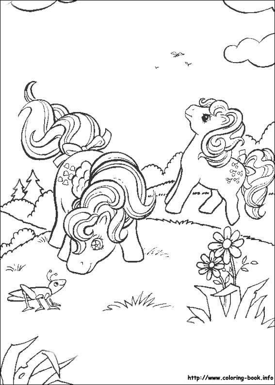 My Little Pony coloring picture