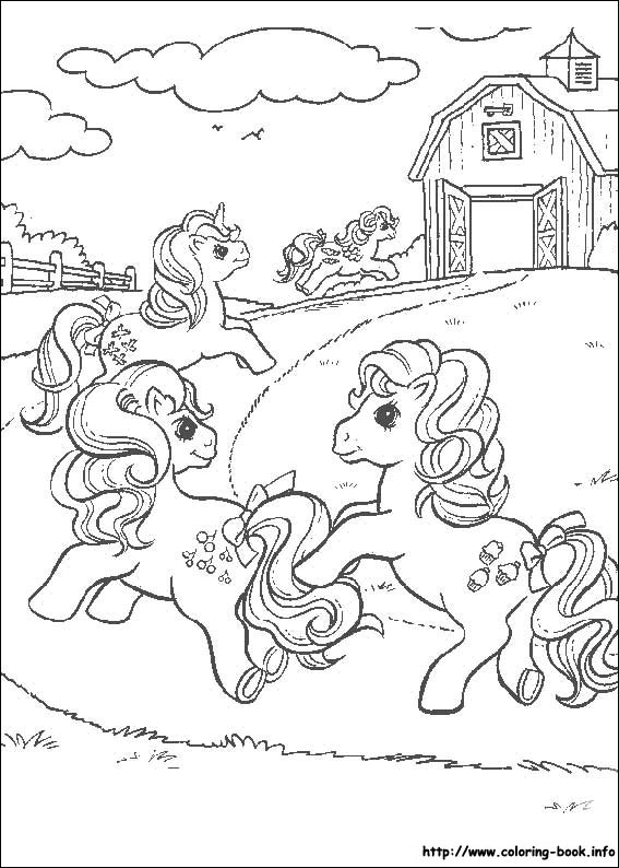 My Little Pony coloring picture