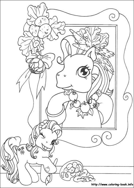 My Little Pony coloring picture