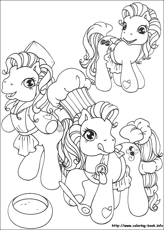 My Little Pony coloring picture