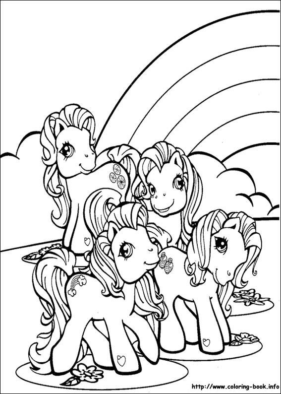 My Little Pony coloring picture