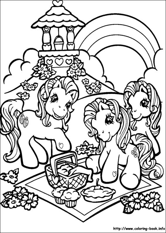 My Little Pony coloring picture