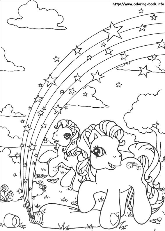 My Little Pony coloring picture