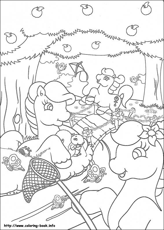 My Little Pony coloring picture