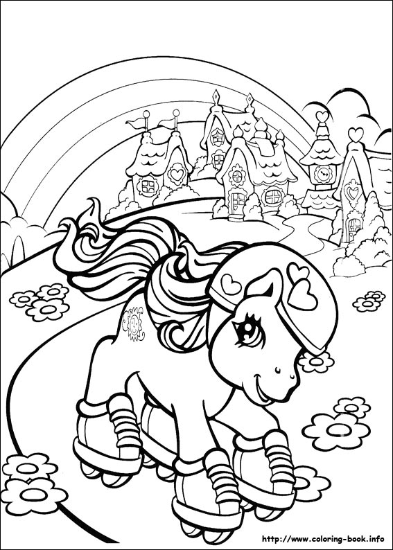 My Little Pony coloring picture