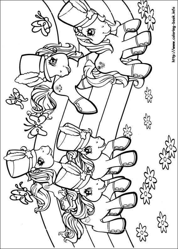 My Little Pony coloring picture