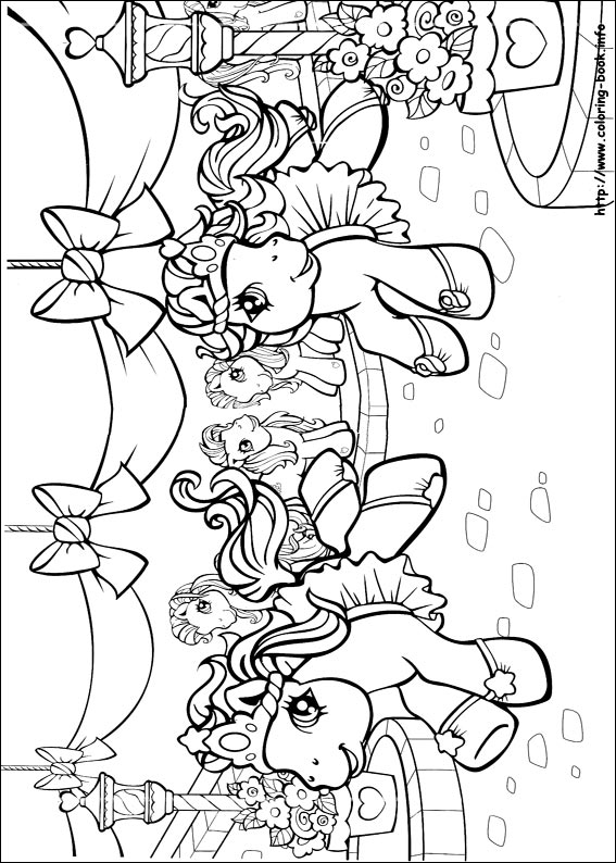 My Little Pony coloring picture