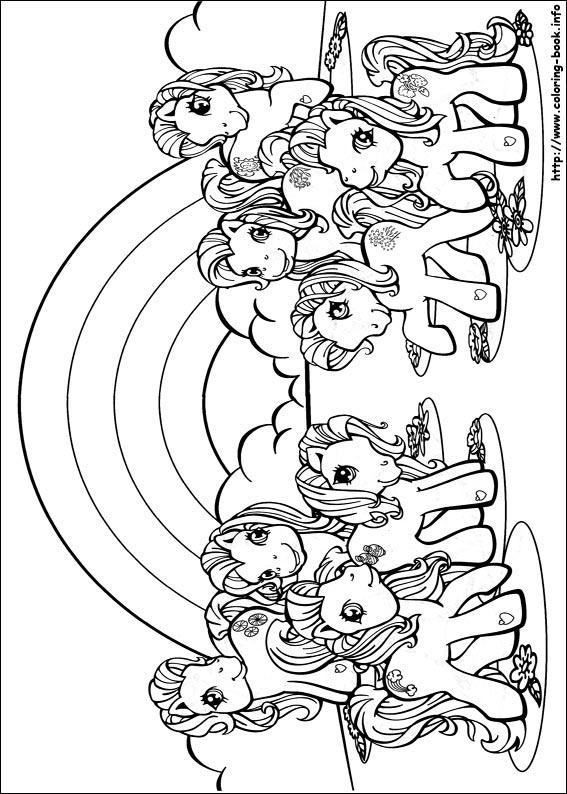 My Little Pony coloring picture