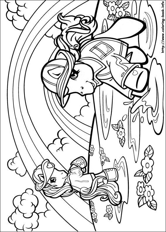 My Little Pony coloring picture