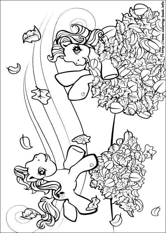 My Little Pony coloring picture