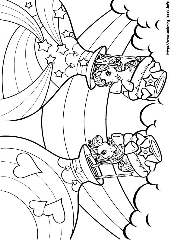 My Little Pony coloring picture
