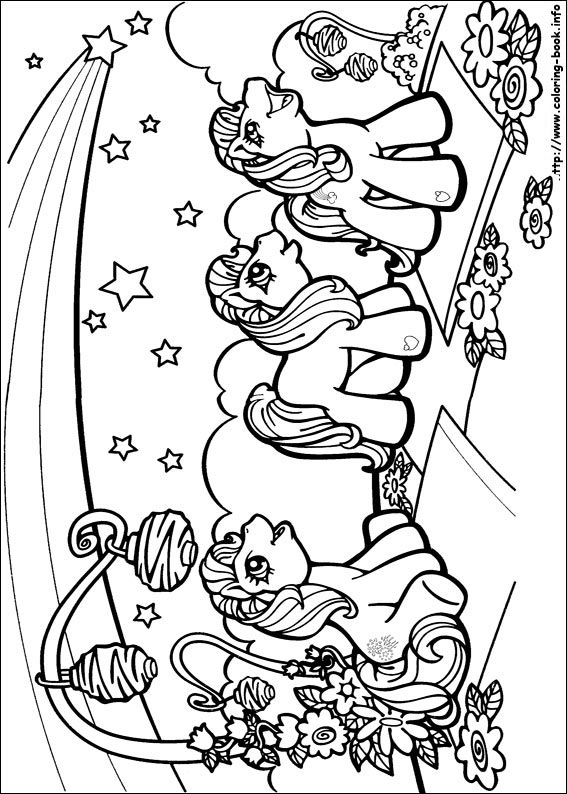 My Little Pony coloring picture