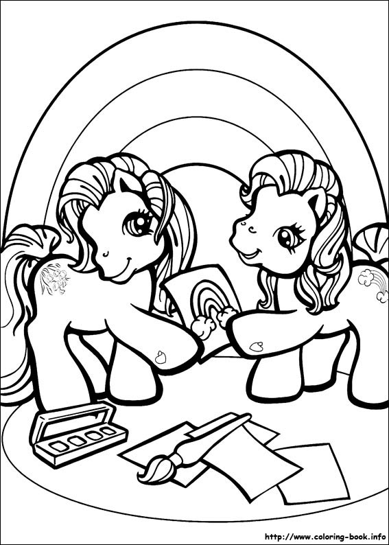 My Little Pony coloring picture