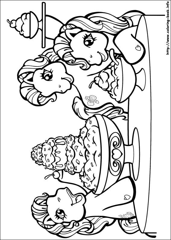 My Little Pony coloring picture