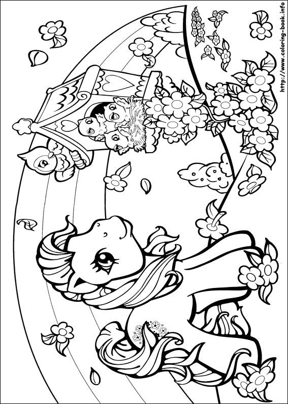 My Little Pony coloring picture
