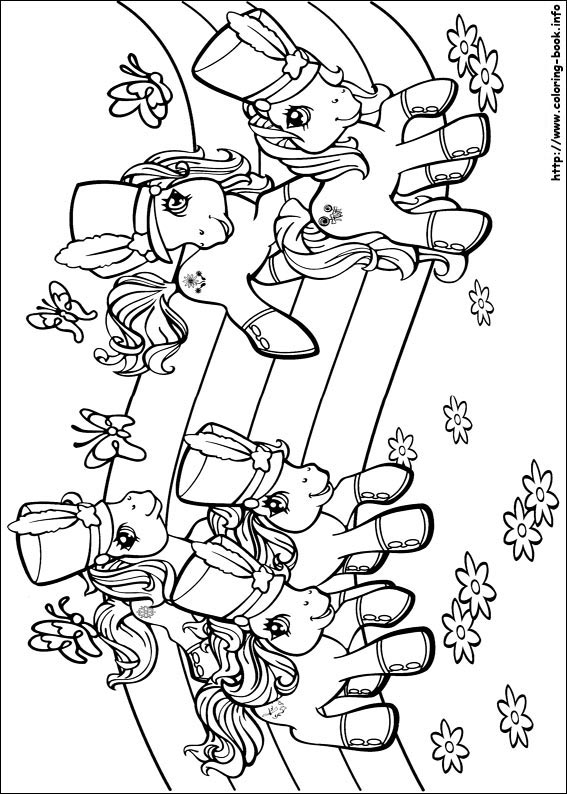 My Little Pony coloring picture