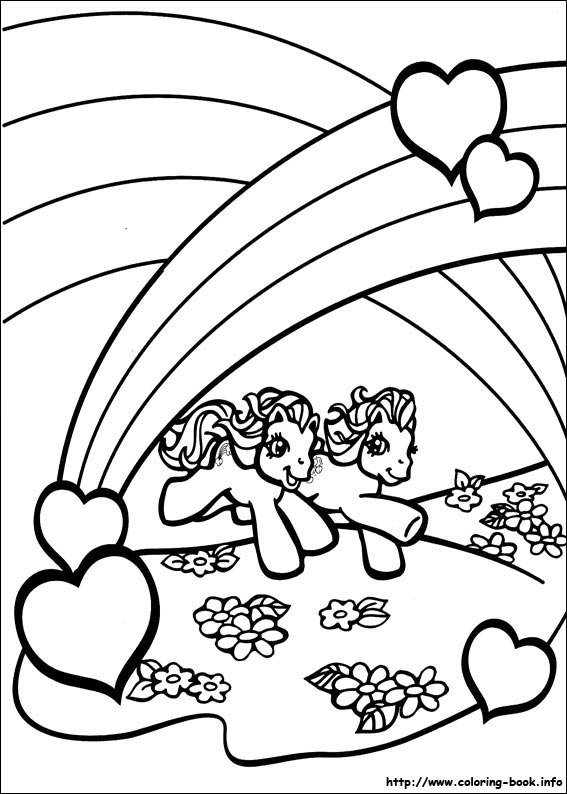 My Little Pony coloring picture