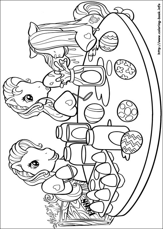 My Little Pony coloring picture