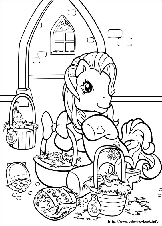My Little Pony coloring picture