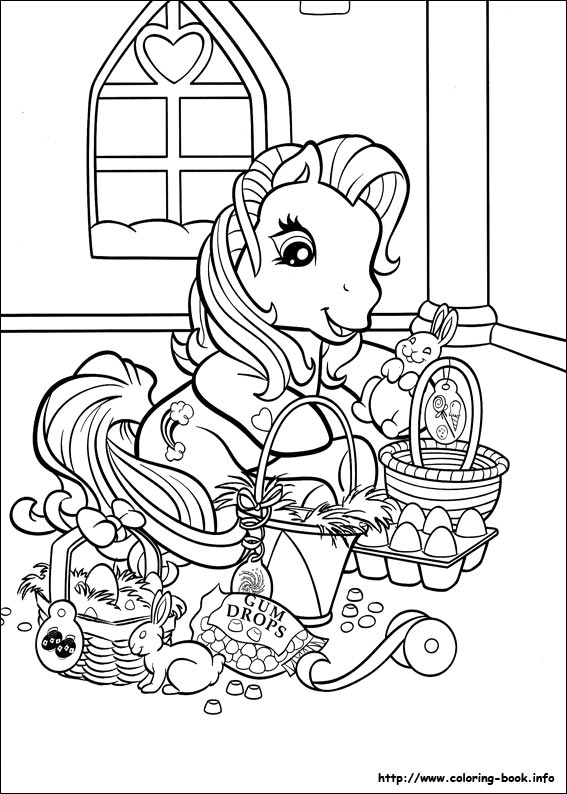 My Little Pony coloring picture