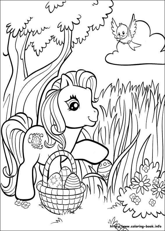 My Little Pony coloring picture