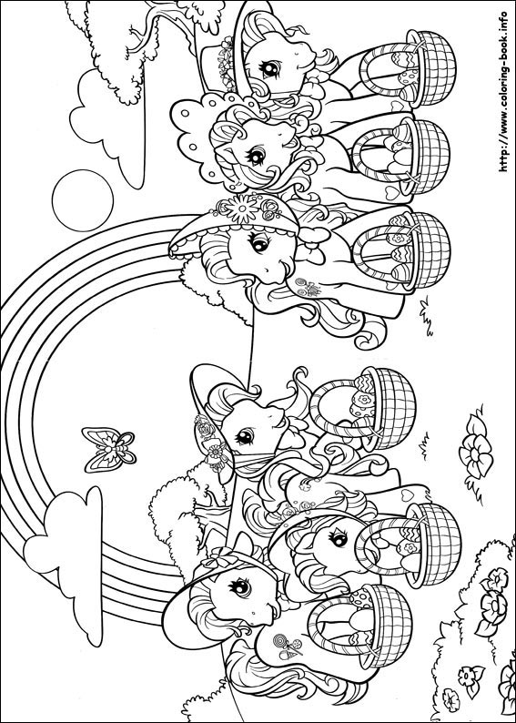My Little Pony coloring picture
