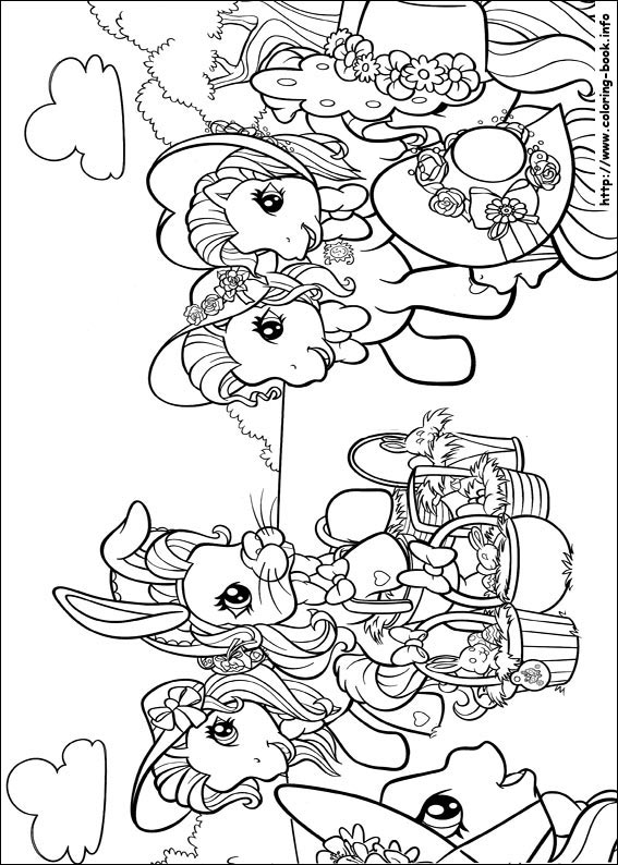 My Little Pony coloring picture
