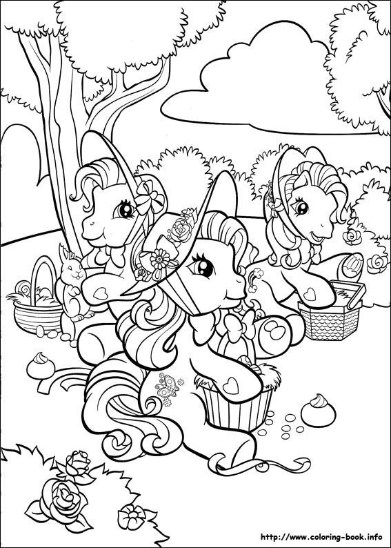 My Little Pony coloring picture