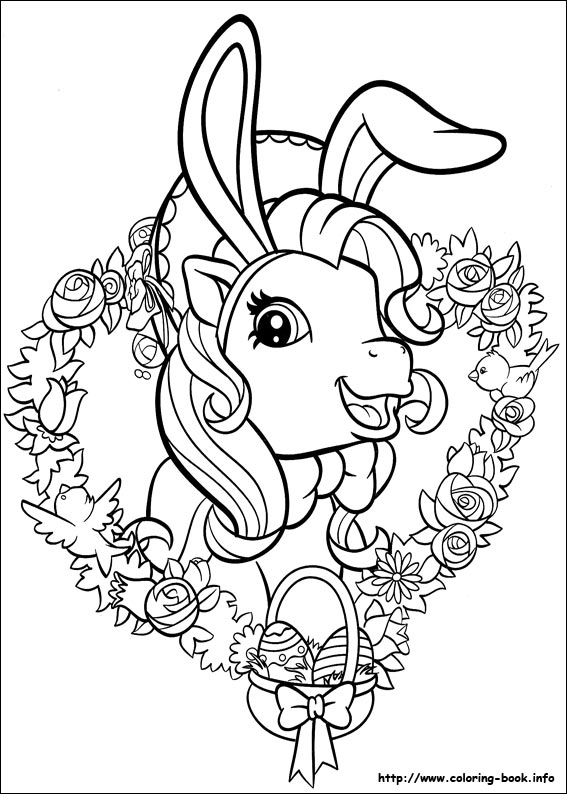 My Little Pony coloring picture