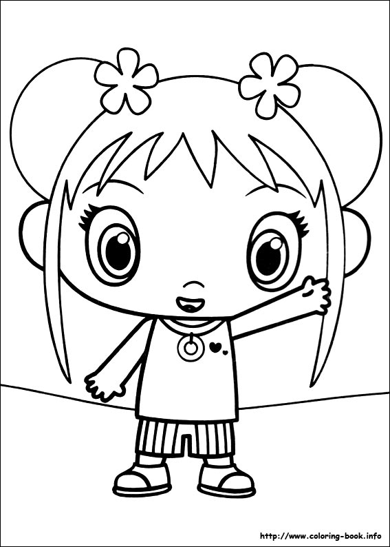 Ni Hao Kai-Lan coloring picture