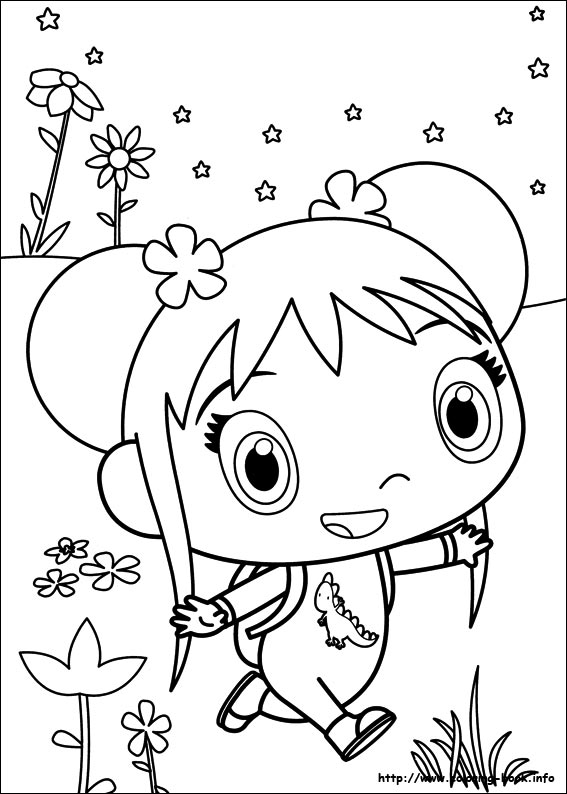 Ni Hao Kai-Lan coloring picture