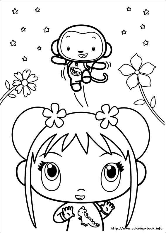 Ni Hao Kai-Lan coloring picture