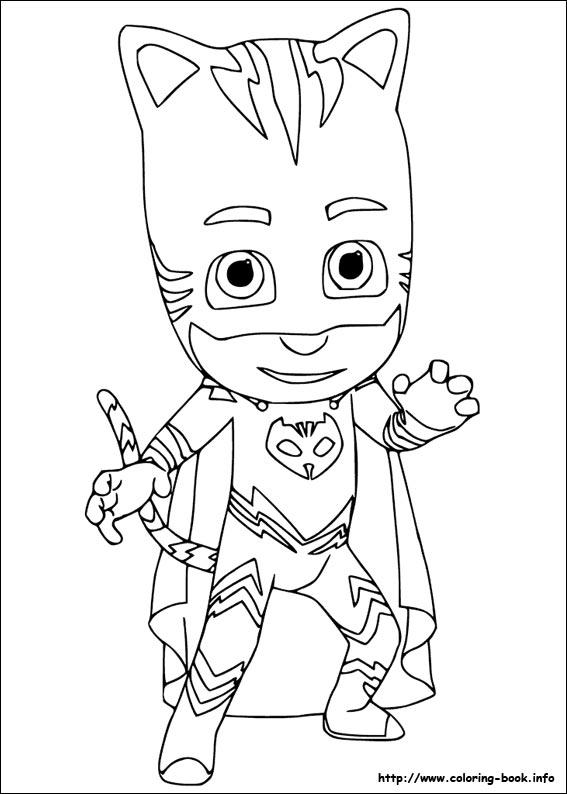 PJ Masks coloring picture