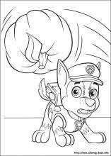 Paw Patrol coloring pages on