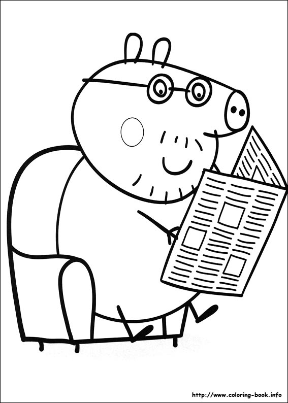 Desenhos da Peppa Pig para colorir  Peppa pig coloring pages, Peppa pig  colouring, Cartoon coloring pages