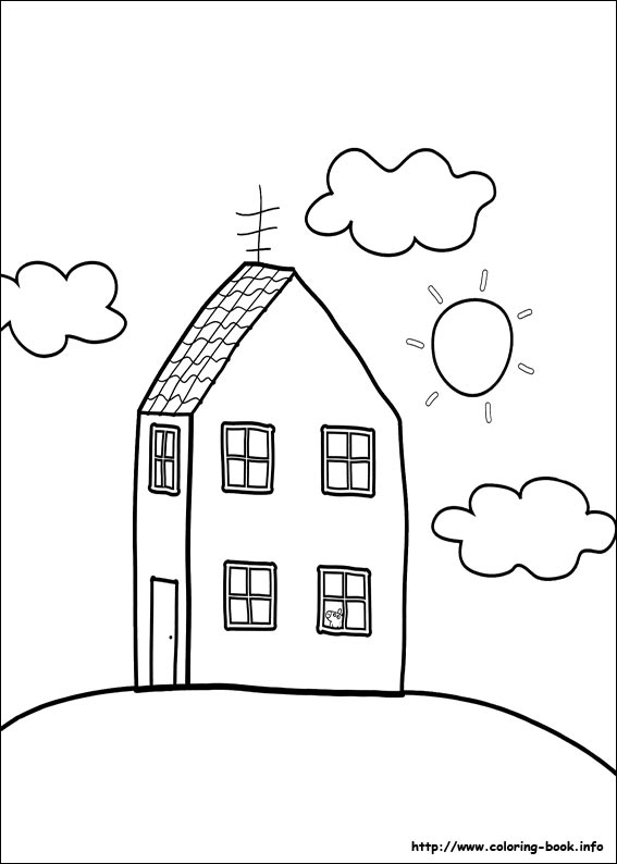 Peppa Pig coloring picture