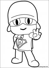 Cut Pocoyo Coloring Page  Coloring pages, Coloring pages for kids,  Printable coloring pages