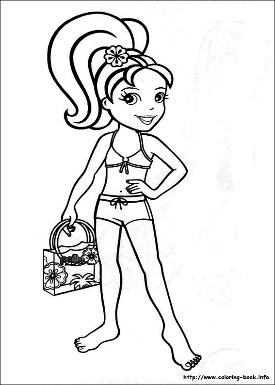 Polly Pocket Coloring Picture