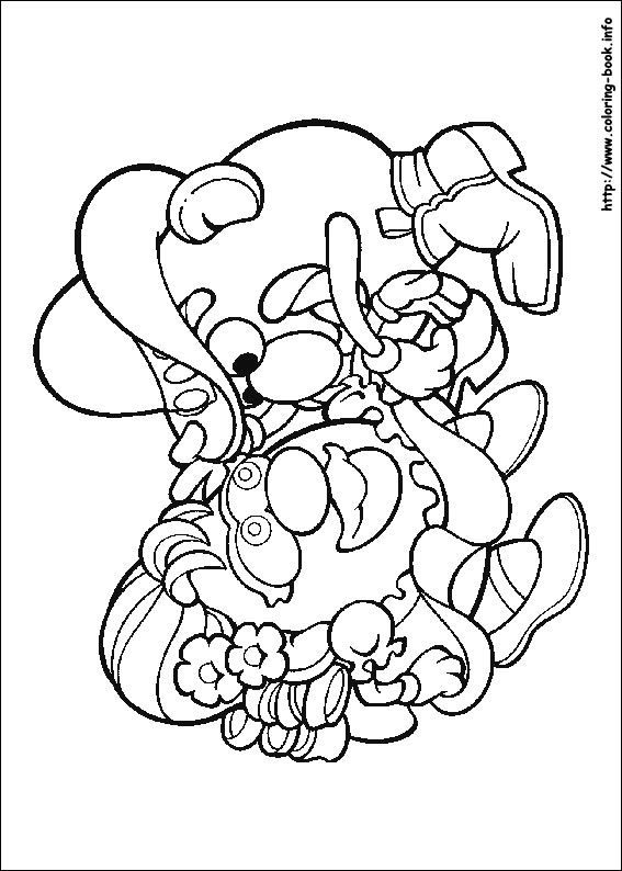 Mr. Potato Head coloring picture